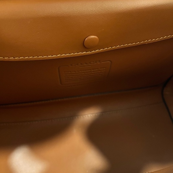 Powder Blue Coach Calf Leather Satchel - Picture 3 of 5